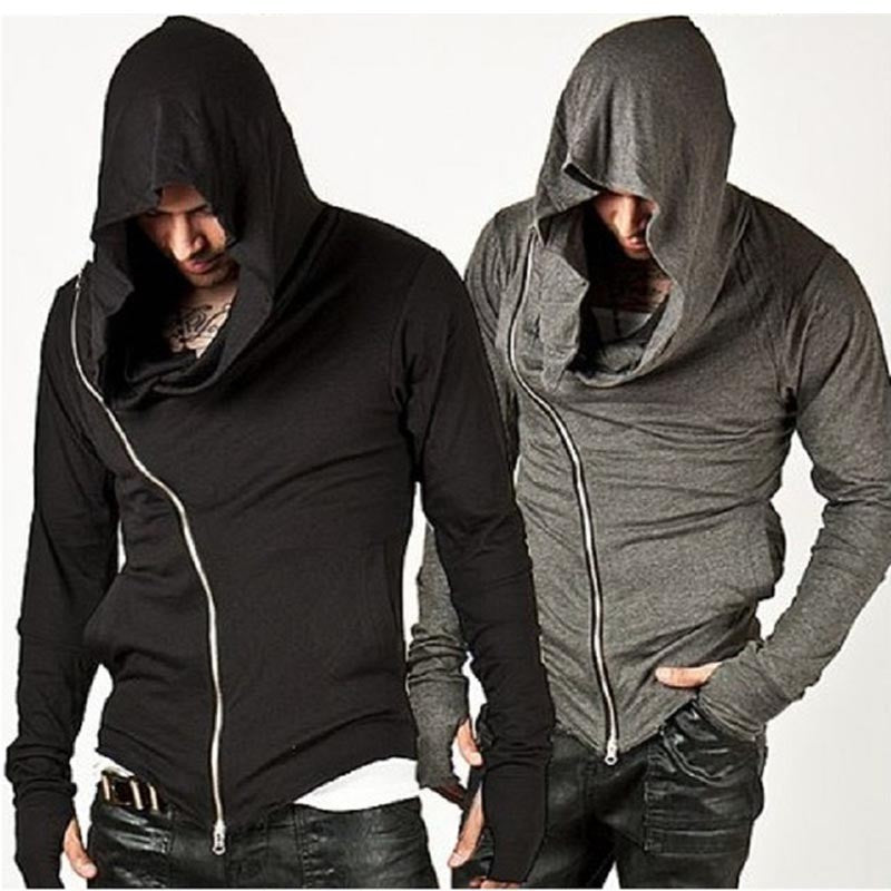 Side Zipper Design Hoodie