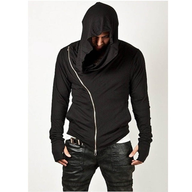 Side Zipper Design Hoodie