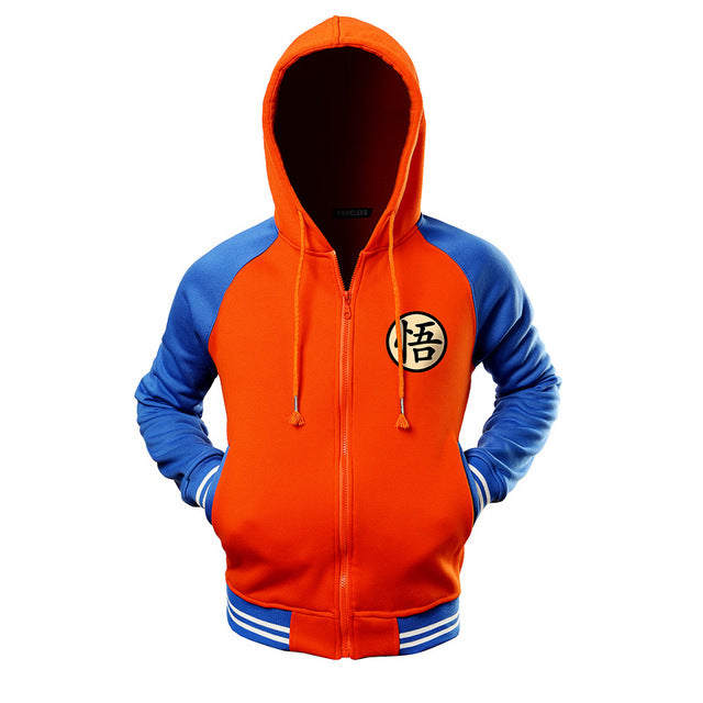 Guku Dragon Ball Z  Zipper Hoodie