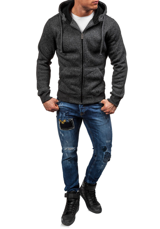 Slim Fit Casual Hoodie