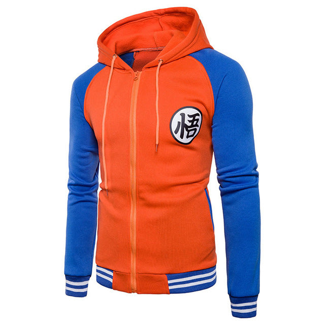 Guku Dragon Ball Z  Zipper Hoodie