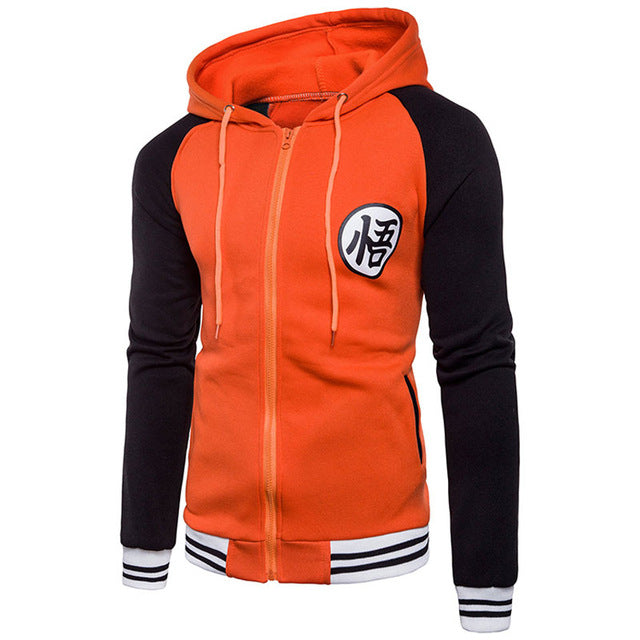 Guku Dragon Ball Z  Zipper Hoodie