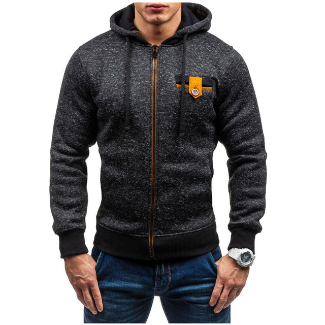 Zipper Casual Hoodie