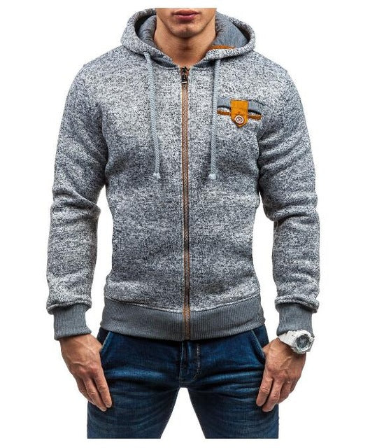 Zipper Casual Hoodie